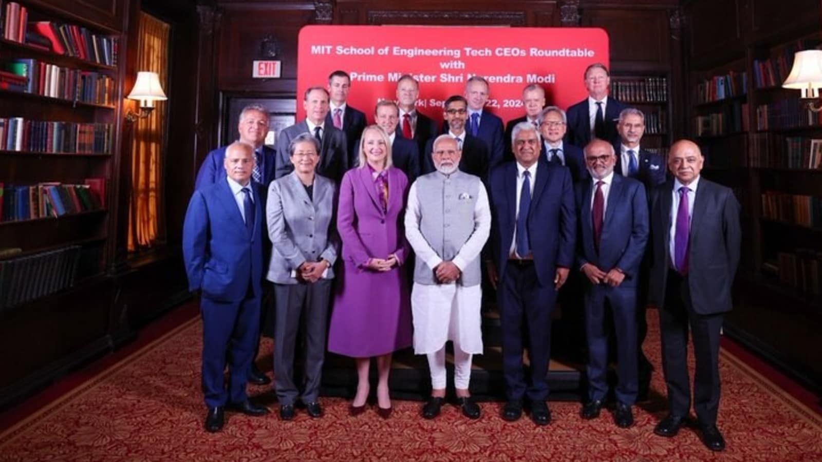 PM Modi discusses AI - semiconductors during roundtable with Sundar Pichai, Nvidia’s Jensen Huang: ‘Commited to making…’